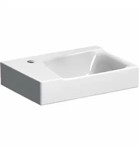 HANDFAT XENO² 400X280X125 MM KRANHÅL VÄNSTER, EJ BRÄDDAVL. GEBERIT