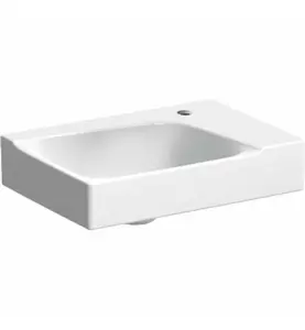 HANDFAT XENO² 400X280X125 MM KRANHÅL HÖGER, EJ BRÄDDAVL. GEBERIT