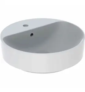 TVÄTTSTÄLL VARIFORM 400X400X158 MM UTR. F KRANHÅLL, BRÄDDAVLOPP GEBERIT