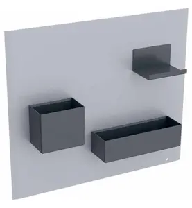 MAGNETTAVLA M FÖRVAR 449X388 MM MATT/SANDGRÅ GEBERIT