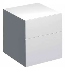 SIDOSKÅP XENO² 450X462X510 MM 2 LÅDOR VIT GEBERIT