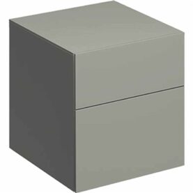 SIDOSKÅP XENO² 450X462X510 MM 2 LÅDOR GREIGE GEBERIT