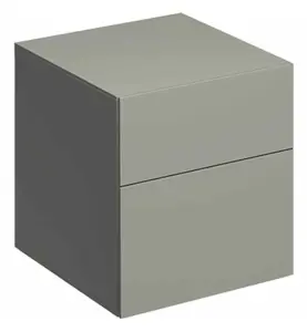 SIDOSKÅP XENO² 450X462X510 MM 2 LÅDOR GREIGE GEBERIT