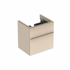 UNDERSKÅPSMYLE SMYLE SQUARE 584X470X617 MM 2 LÅDOR SANDGRÅ GEBERIT