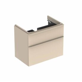 UNDERSKÅPSMYLE SQUARE 734X470X617 MM 2 LÅDOR SANDGRÅ GEBERIT