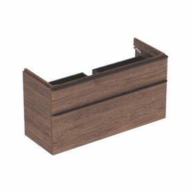 UNDERSKÅPSMYLE SMYLE SQUARE 1184X470X617 MM 2 LÅDOR VALNÖT HICKORY GEBERIT