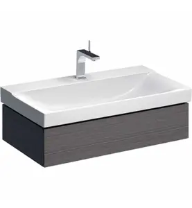 UNDERSKÅP XENO² 880X462X220 MM 1 LÅDA SKULPTURGRÅ GEBERIT