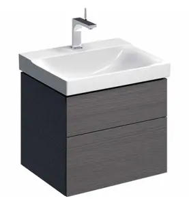 UNDERSKÅP XENO² 580X462X530 MM 2 LÅDOR SKULPTURGRÅ GEBERIT