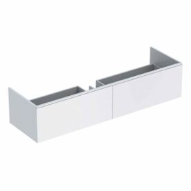 UNDERSKÅP XENO² 1395X473X350 MM 2 LÅDOR VARICOR VIT NR 016 GEBERIT