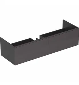 UNDERSKÅP XENO² 1395X473X350 MM 2 LÅDOR SKULPTURGRÅ GEBERIT