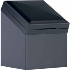 ELUTTAG 59X53X78 MM ANTRACIT CEE 7/16 GEBERIT