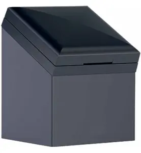 ELUTTAG 59X53X78 MM ANTRACIT CEE 7/16 GEBERIT