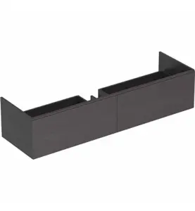 UNDERSKÅP XENO² 1595X473X350 MM 2 LÅDOR SKULPTURGRÅ GEBERIT