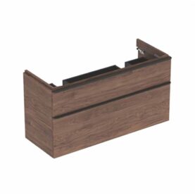 UNDERSKÅPSMYLE SQUARE 1184X470X617 MM 2 LÅDOR VALNÖT HICKORY GEBERIT