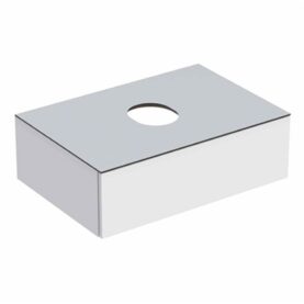 UNDERSKÅP VARIFORM 750X510X235 MM 1 LÅDA, AVSTÄLLNINGSYTA VIT GEBERIT