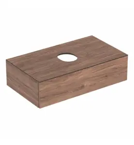 UNDERSKÅP VARIFORM 900X510X240 MM 1 LÅDA, AVSTÄLLNINGSYTA VALNÖT GEBERIT