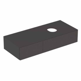 UNDERSKÅP VARIFORM 1200X510X235 MM 2 LÅDOR, AVSTÄLLNINGSYTA LAVA GEBERIT