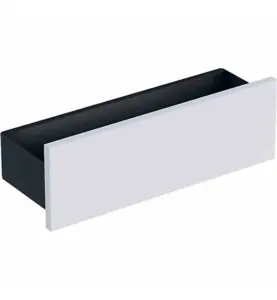 HYLLA SMYLE SQUARE 450X150X148 MM HÖGGLANS/VIT GEBERIT