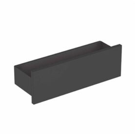 HYLLA SMYLE SQUARE 450X150X148 MM MATT/LAVA GEBERIT