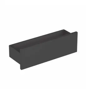 HYLLA SMYLE SQUARE 450X150X148 MM MATT/LAVA GEBERIT