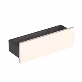 HYLLA SMYLE SQUARE 450X150X148 MM HÖGGLANS/SANDGRÅ GEBERIT