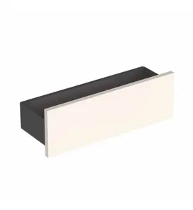 HYLLA SMYLE SQUARE 450X150X148 MM HÖGGLANS/SANDGRÅ GEBERIT