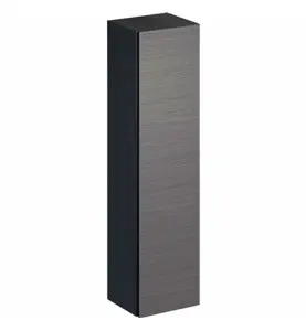 HÖGSKÅP XENO² 400X351X1700 MM 1 DÖRR,INNERSPEGEL SKULPTURGRÅ GEBERIT