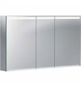 SPEGELSKÅP OPTION 1200X150X700 MM, 3 DÖRRAR SPEGEL PÅ SIDOR GEBERIT