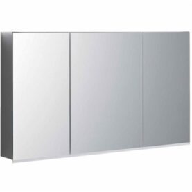 SPEGELSKÅP OPTION PLUS 1200X172X700 MM, 3 DÖRRAR SPEGEL PÅ SIDOR, USB GEBERIT