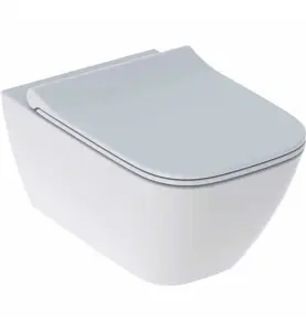 WC SMYLE SQUARE 352X540X375 MM RIMFREE, SITS I SANDWICHFORM GEBERIT