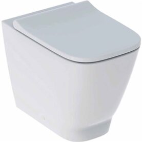 WC SMYLE SQUARE 355X540X455 MM RIMFREE, SITS QUICK RELEASE VIT GEBERIT