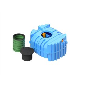 FANN BLUE SLAMAVSKILJARE 2,2M³ MED STOS+TELESKOPSLOCK, BDT+KL