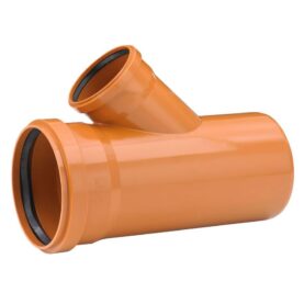 GRENRÖR 160/110X45° MARK PVC PAKET 6 ST