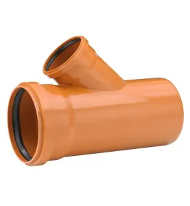 GRENRÖR 160/110X45° MARK PVC PAKET 6 ST
