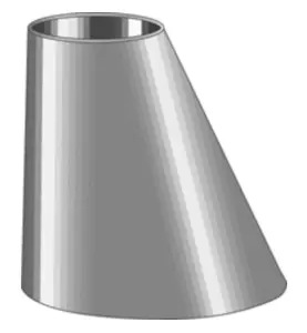 KONA EXCENTRISK63,5/38 SMS 316L