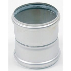 DUBBELMUFF EUROPIPE 110 MM 2MUFF ROSTFRITT STÅL BLUCHER