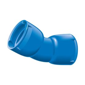 BÖJ DN200X30° 2MUFF BLÅ VRS-SYSTEM