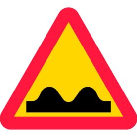 PLASTMÄRKE VARNING OJÄMN VÄG BLINKFYRAR