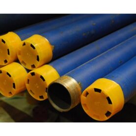 32 BLÅ VVS-RÖR GÄNGADE UTAN MUFF 3 METER