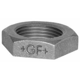 310 ADUCERADE MUTTER SVARTA 8 EN 10242/A2