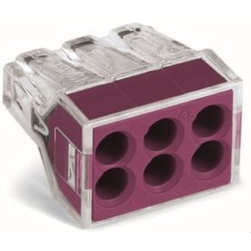 TOPPKLÄMMA LILA 773 6X2,5 WAGO