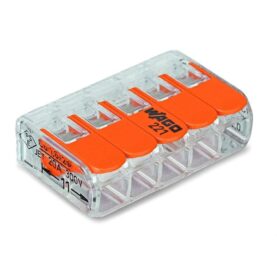 ANSLUTNINGSKLÄMMA 221 5POL ÖPPNINGSBAR WAGO