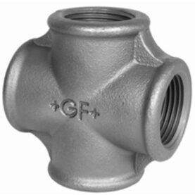 180 ADUCERADE KORSRÖR GALVADE 10 EN 10242/A2