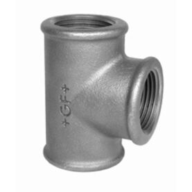 130 ADUCERADE T-RÖR SVARTA 10 EN 10242/A2