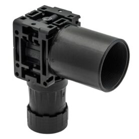 VÄGGDOSA 15X2,5 MM X G15 FOG TAPPVATTEN/VÄRME FOG X INVÄNDIG GÄNGA SVART AQUA PLUS UPONOR