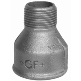 246 ADUCERADE MUFFAR SVARTA 25X20 EN 10242/A2