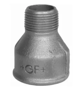 246 ADUCERADE MUFFAR SVARTA 25X20 EN 10242/A2
