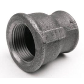 240 SVART ADUCERADE 25X15 FÖRM.MUFF EN 10242/A2