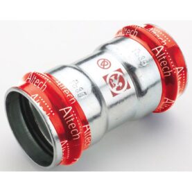 DUBBELMUFF 28 2 MUFF ELFÖRZINKAD V-PROFIL ALTECH