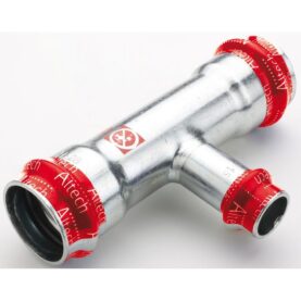 T-RÖR 35X28X35 3 MUFF ELFÖRZINKAD V-PROFIL ALTECH